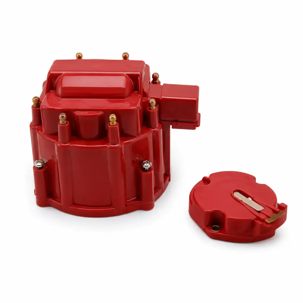 Mastodon Distributor Cap & Rotor Replacement – Red – HEI