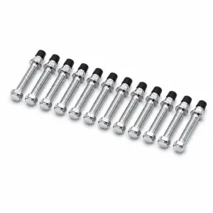Mastodon Ford Small Block Valve Cover Bolt Set – Chrome 12pcs