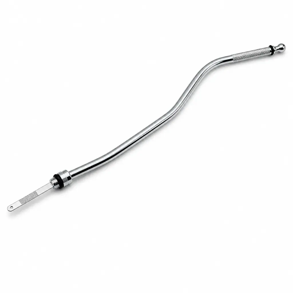 Mastodon Chrome Chevy 24" Steel Transmission Dipstick