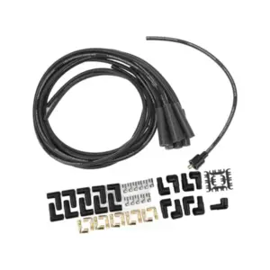 Mastodon Universal Ignition Wire Set 8.5mm 180 Deg – Black