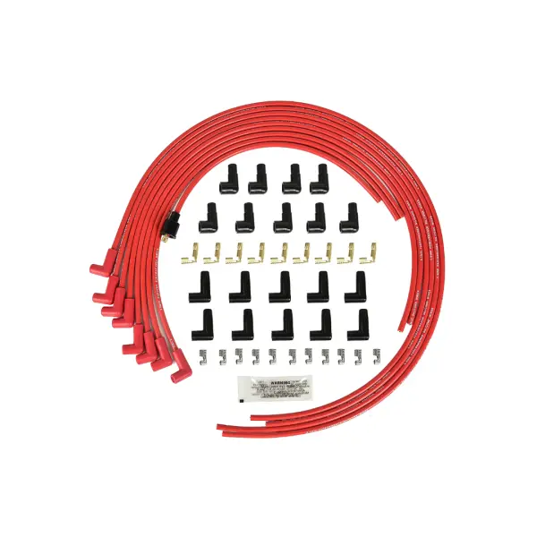 Mastodon Universal Ignition Wire Set 8.5mm 180 Deg – Red