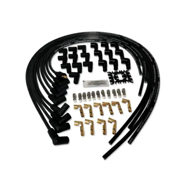 Mastodon Universal Ignition Wire Set 8.5mm 90 Degree – Black