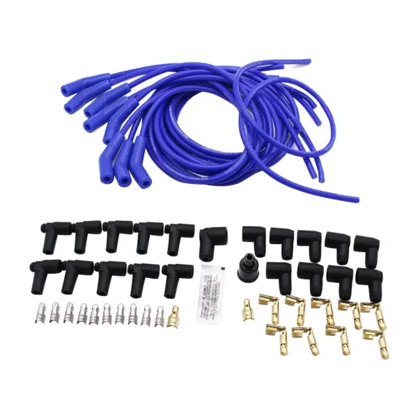 Mastodon Universal Ignition Wire Set 8.5mm 135 Degree – Blue
