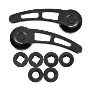 Mastodon Billet Car Door Handle Black Anodized