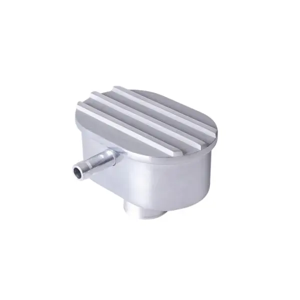 Mastodon Retro Finned Push In Breather With PCV Valve