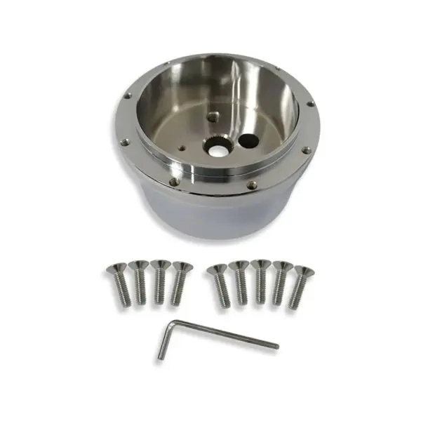 Mastodon Steering Wheel Adapter 9 Holes Polished