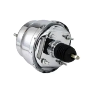 Mastodon 7" Vacuum Dual Diaphragm Power Brake Booster – Chrome