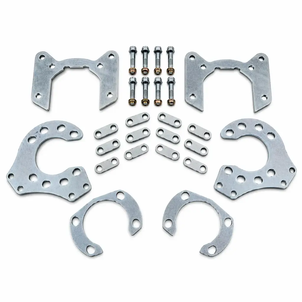 Mastodon Ford 9" Rear Disc Brake Conversion Bracket and Hardware Set