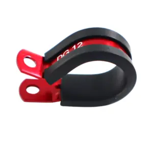 FTF Cushioned P Clamp Id 25.4mm Red | MEPLCC45-16R