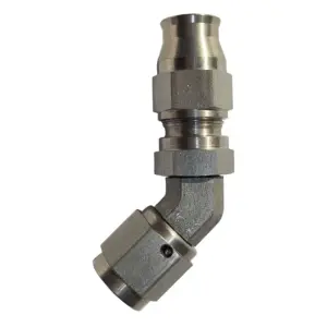 FTF Straight. Banjo Ø10.2mm Crimp For AN3 Teflon Hose