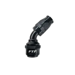 FTF QRTP3045-08 Quick Release 45° Hose End AN8 - PTFE