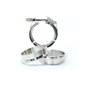 RF 38mm QUICK RELEASE V BAND CLAMP SET 304ss