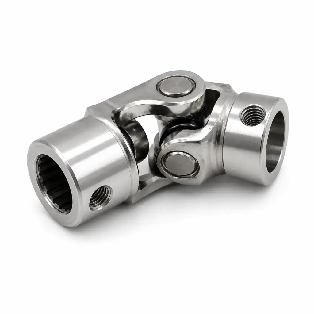 Mastodon Steering Shaft U Joint – Stainless 3/4" DD X 3/4" DD