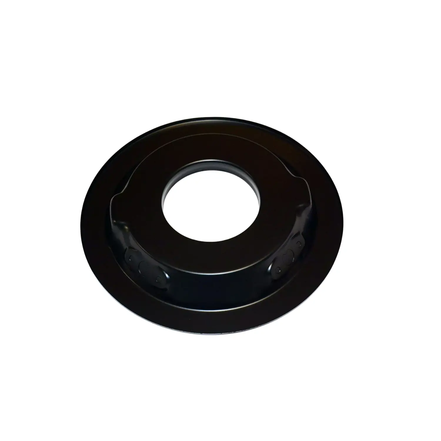 14" Black Recessed Air Cleaner Base 5-1/8" Neck for Edelbrock
