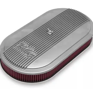 HOLLEY VINTAGE SERIES OVAL AIR CLEANER - NATURAL CAST