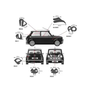 Rubber Kits - Mini Leyland (1959 - 1972)