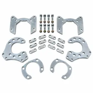 Mastodon Ford 9" Rear Disc Brake Conversion Bracket and Hardware Set