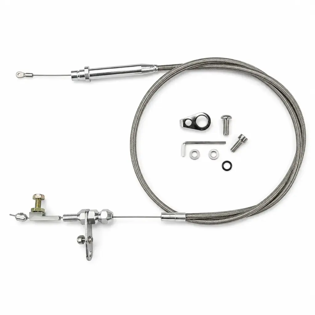 Lokar Hi-Tech Chevy Carburetor TH350 Automatic Kickdown
