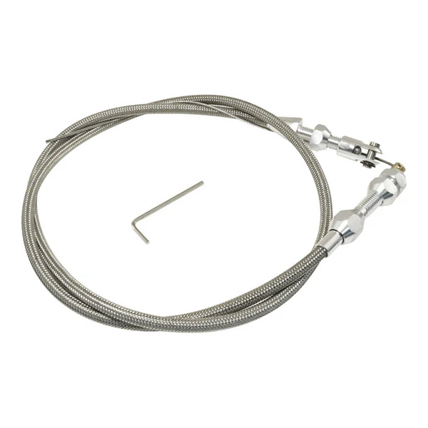 Mastodon LS Engine 36" Stainless Braided Throttle Cable