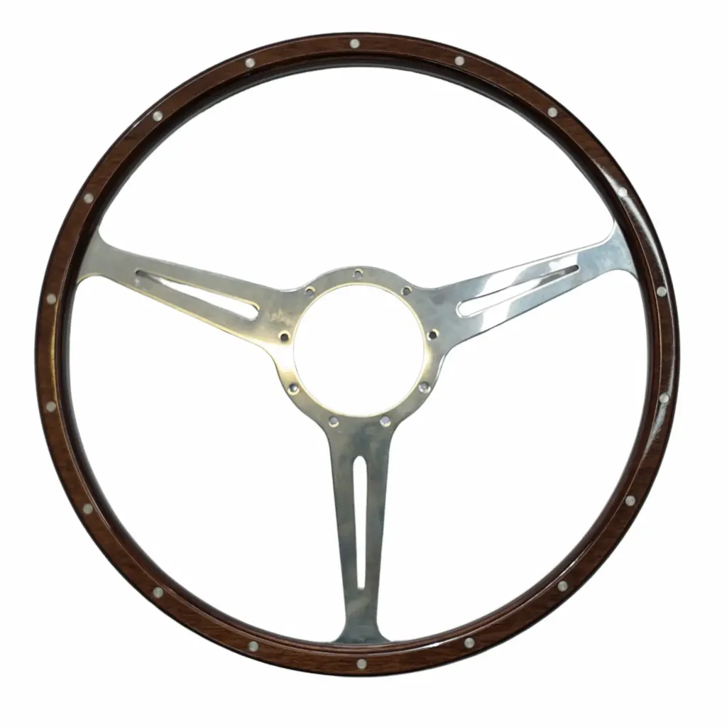 Classic 17" 18 rivet steering wheel 9 Hole Mastodon