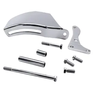 Mastodon Chrome Low Mount Alternator Bracket SBC