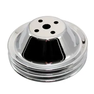Mastodon Crankshaft Pulley 1-Groove LWP SBC Aluminium