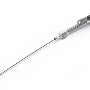 stainless steel flexible dipstick - Driver Side SBC