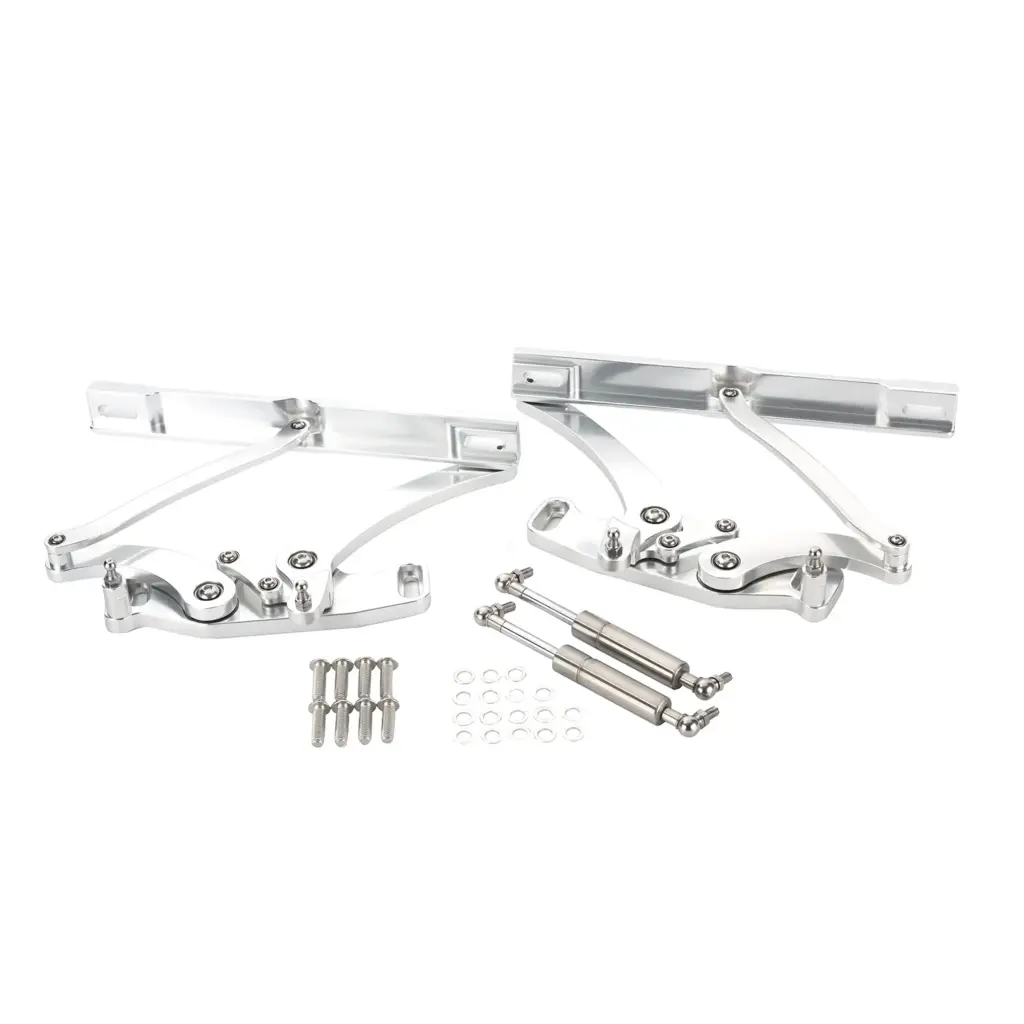 Mastodon Aluminium Hood Hinges (1971-1973 Mustang)