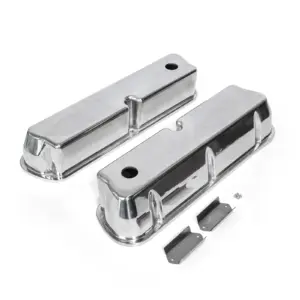 Mastodon Casting Valve Covers For SB Ford 289/302 Polished