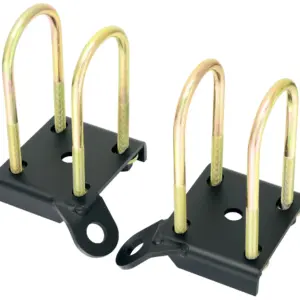 Mastodon Spring Plates 3U bolts, 65-73 Mustang