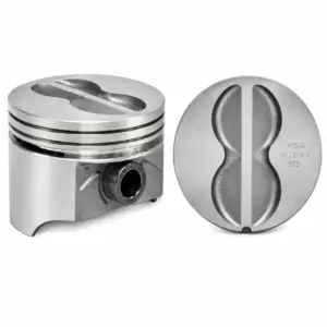 Enginetech Chevy 350 Flat Top Piston Set 0.040inch
