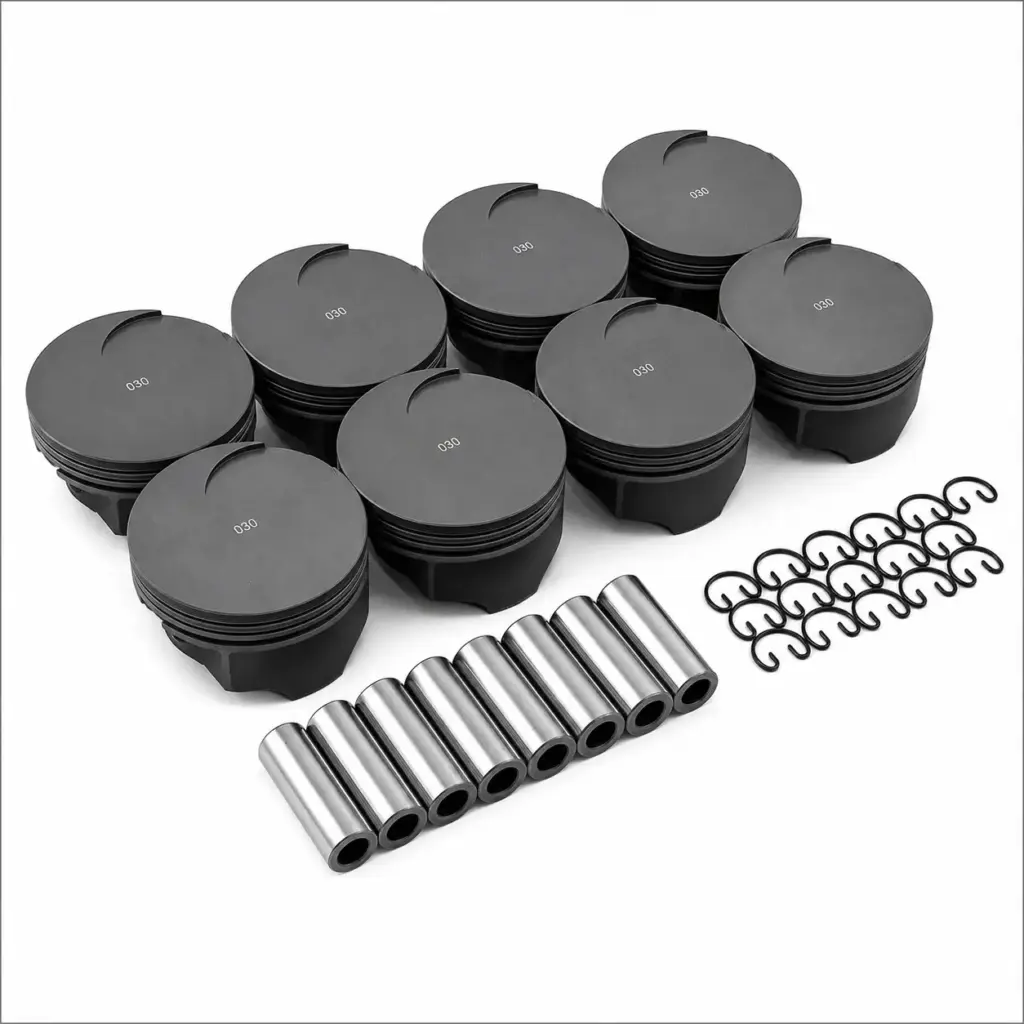 Speedmaster Ford 351C-4.030" 1.100" 0.927" Flat Top Hyper Pistons Coated