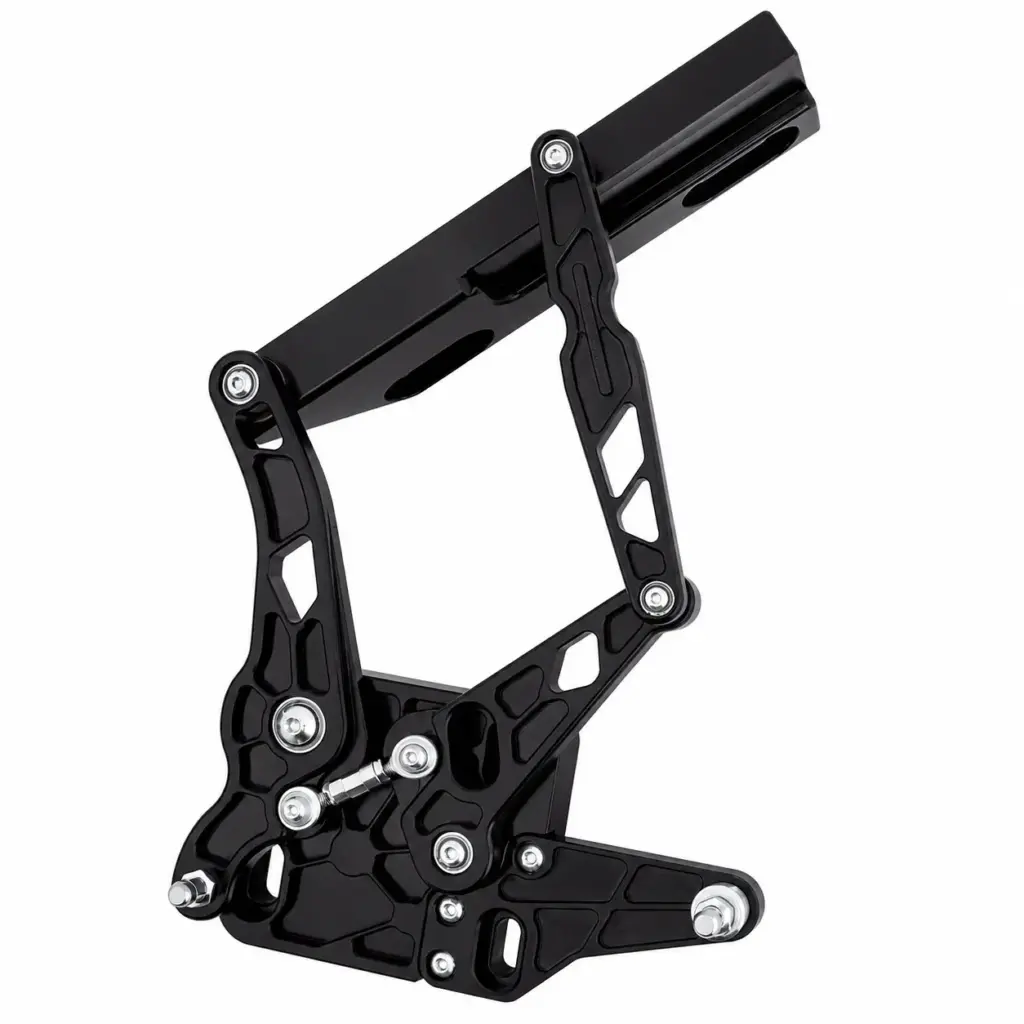 1967-1970 Mustang Billet Black Hood Hinges